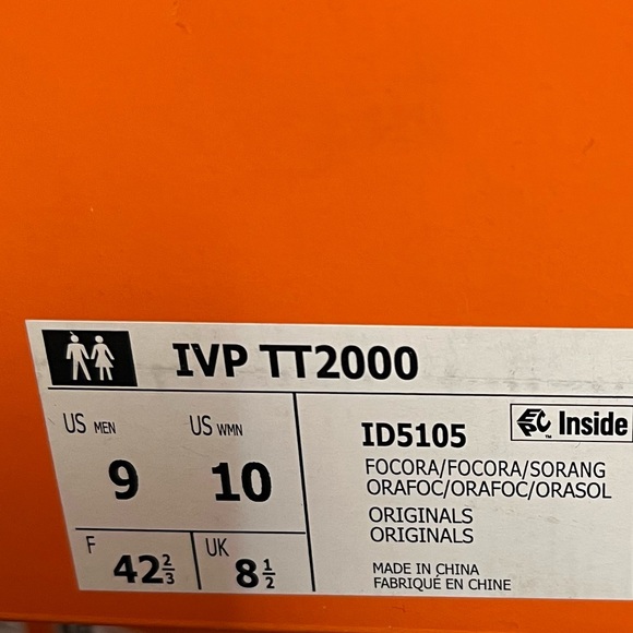 Adidas Ivy Park Top Ten 2000 Focus Orange Sneakers main image 5